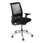 Bureaustoel Steelcase Think V2 zwart/grijs