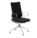 Directiestoel Vitra AC4 zwart leer