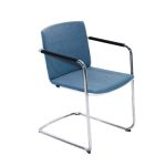 Vergaderstoel Wilkhahn Neos blauw