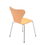 Vlinderstoel Fritz Hansen S7 licht oranje - Afbeelding 2