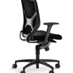 Bureaustoel Wilkhahn IN zwart netweave