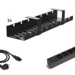 Set voor kabelverwerking - rechthoekig bureau