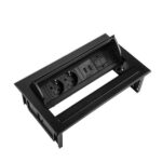 Inbouw stroompunt incl. aansluitsnoer en USB A en C lader