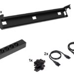 Set voor kabelverwerking - duo bureau