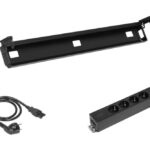 Set voor kabelverwerking - zit-sta bureau