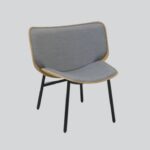 Fauteuil, HAY Dapper Hout Grijs