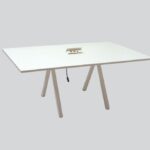 Vergadertafel Vepa V-pax, Wit