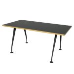 Kantinetafel, Hout Zwart