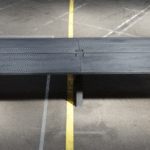 Design vergadertafel hout 430x120cm, zwart