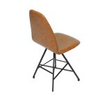 Stoel SPOINQ Piramide, leer, cognac - Afbeelding 3