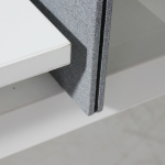 Duo zit-sta bureau elektrisch, Knoll, wit 147,5cm wit - Afbeelding 2