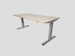 Zit-sta bureau elektrisch, Steelcase, grijs 160cm eiken - Afbeelding 2