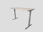 Zit-sta bureau elektrisch, Steelcase, grijs 160cm eiken - Afbeelding 3