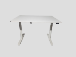 Zit-sta bureau elektrisch, Sedus, wit 120cm