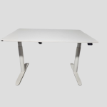 Zit-sta bureau elektrisch, Sedus, wit 120cm