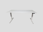 Zit-sta bureau elektrisch, Ahrend Balance, Wit 160cm Wit