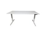 Zit-sta bureau elektrisch, Ahrend Balance, Wit 160cm Wit