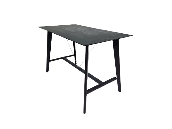 Allermuir_Silta_Zwart1 Vergadertafel, Allermuir Silta High Table 160cm - Afbeelding 1
