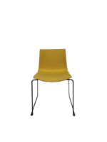 Kantinestoel, Arper Cativa 46 Geel - Afbeelding 2