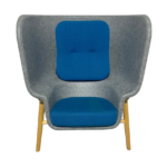 Fauteuil, DeVorm Podchair Blauw