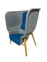 Fauteuil, DeVorm Podchair Blauw - Afbeelding 2