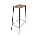 Barkruk Frama Adam, hout/metaal