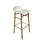 Barkruk Normann Copenhagen, wit 75cm