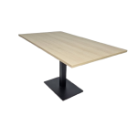 Kantinetafel, Pedrali zwart 140cm