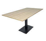 Kantinetafel, Pedrali zwart 140cm