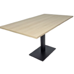 Kantinetafel, Pedrali zwart 140cm