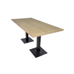 Kantinetafel, Pedrali zwart 160cm