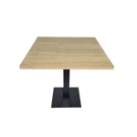 Kantinetafel, Pedrali zwart 80cm