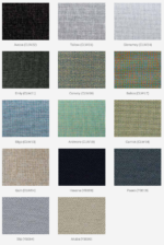 Akoestische bureaudivider T-poot 120x130cm - Afbeelding 2