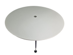 Ronde Tafel, Vitra Ad Hoc wit - Afbeelding 3