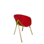 Vergaderstoel Alias Kobi 040 Rood