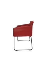 Vergaderstoel Allermuir Tommo Rood - Afbeelding 3