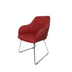 Vergaderstoel Arco Ease Rood