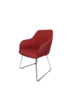 Vergaderstoel Arco Ease Rood