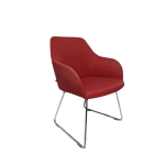 Vergaderstoel Arco Ease, rood