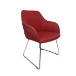 Vergaderstoel Arco Ease, rood