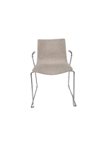 Vergaderstoel Arper Catifa 46 Gestoffeerd beige - Afbeelding 2