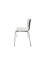Kantinestoel Arper Catifa 46 4-poots zwart-wit - Afbeelding 3