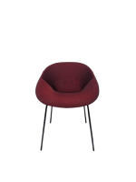 Vergaderstoel Artifort Beso Rood - Afbeelding 2