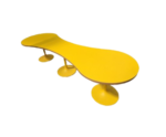Vergadertafel, Infinity 350cm Geel