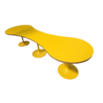 Vergadertafel, Infinity 350cm Geel