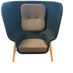 Fauteuil, DeVorm Podchair Blauw-Grijs