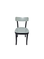 Kantinestoel Vitra Basel, zwart grijs - Afbeelding 4