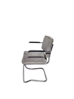 Vergaderstoel Zuiver Ridge Rib, grijs - Afbeelding 2