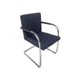 Vergaderstoel Vitra Vitrasoft, donkerblauw