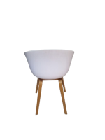 Kantinestoel HAY AAC 22, wit - Afbeelding 4